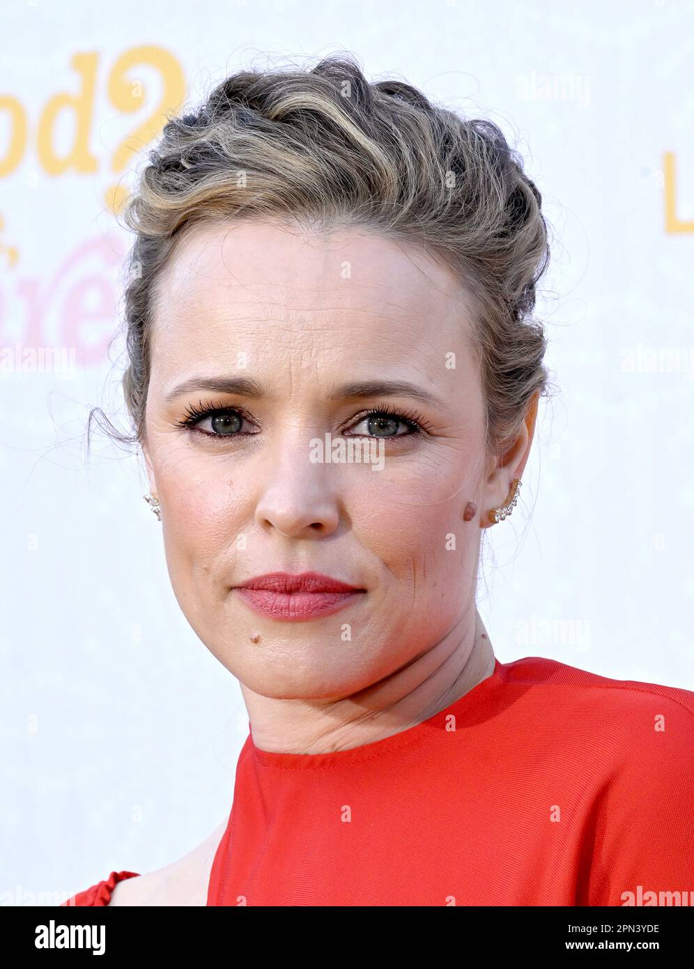 Rachel McAdams arriving at the "Are You There God? It's Me, Margaret