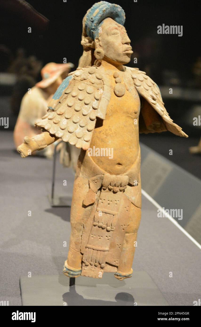 Mayan Culture Jaina Island. Princeton University Museum Stock Photo