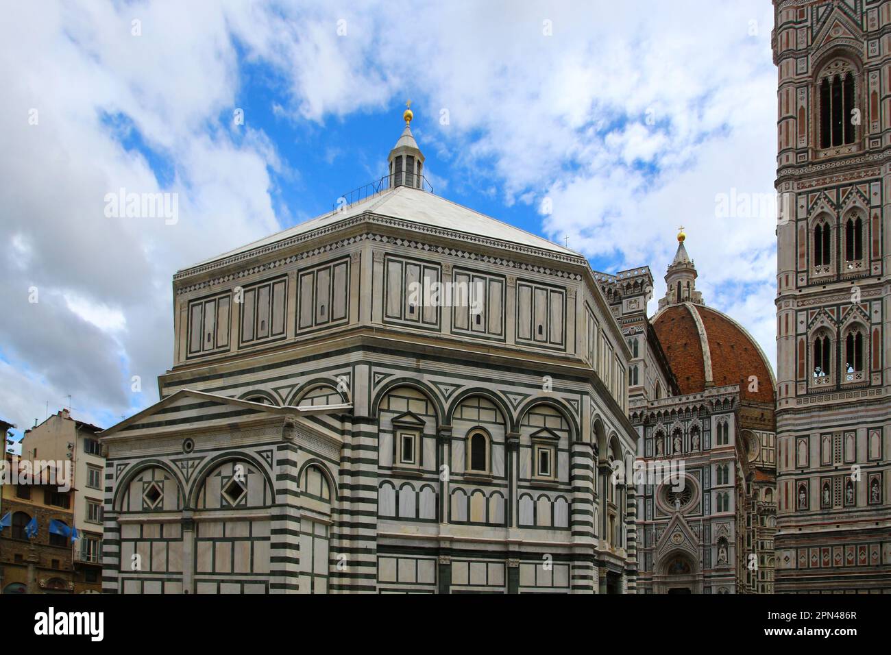 Baptisterium San Giovanni in Florence, Tuscany, Italy Stock Photo