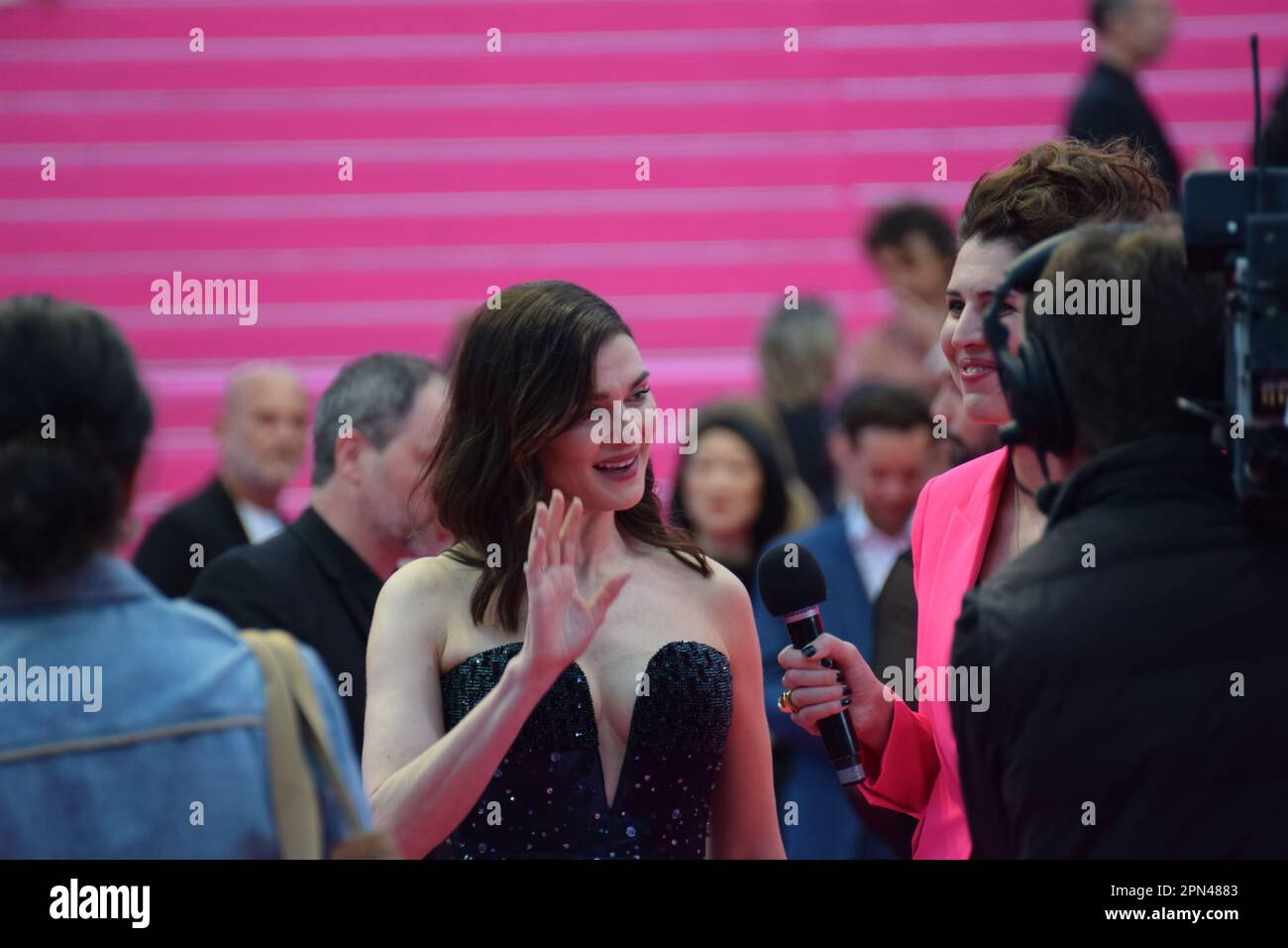 The CANNESERIES named Festival - Day 2, Rachel Weisz attends the pink