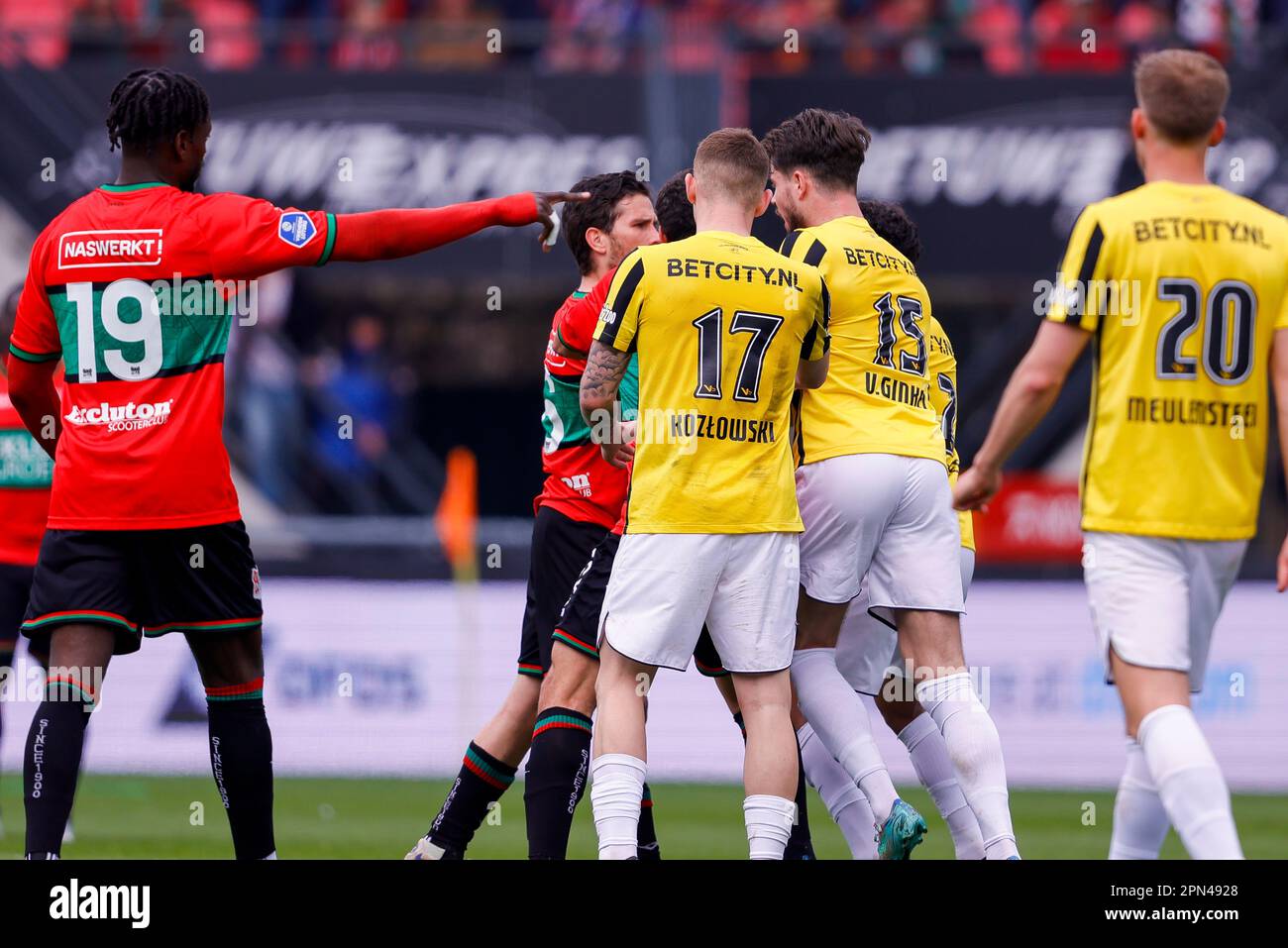Afbeelding van een sportwedstrijd