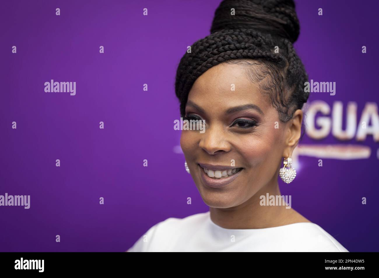 UTRECHT - Carolina Dijkhuizen on the red carpet for the premiere of the musical The Bodyguard in the Beatrix Theater. ANP SANDER KONING netherlands out - belgium out Stock Photo