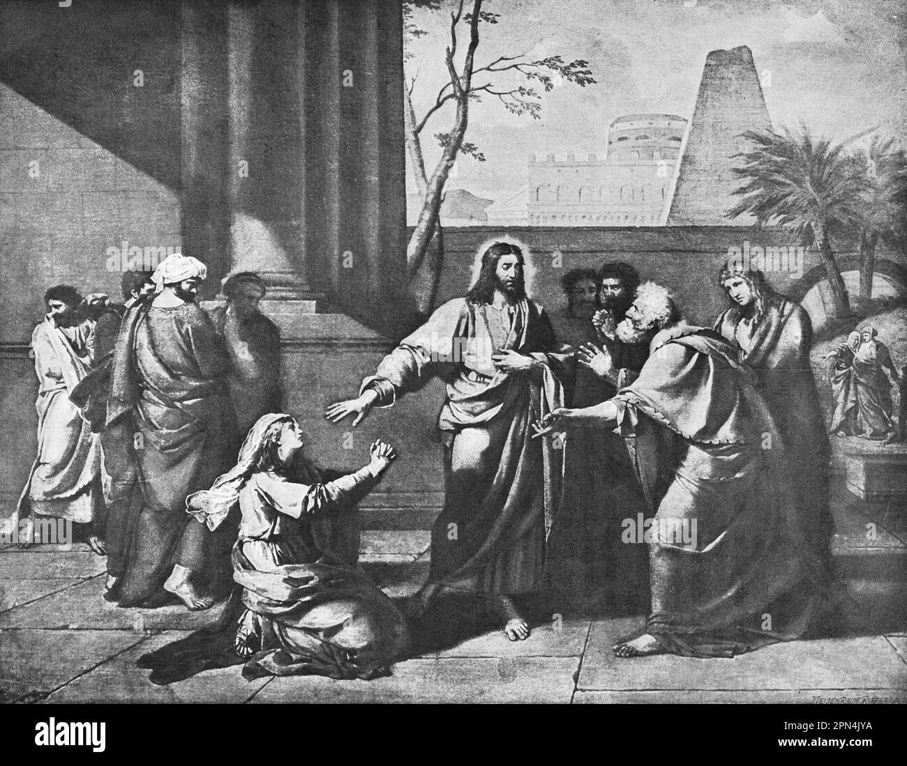 Cannanite Woman Hi res Stock Photography And Images Alamy matthew-21-21-and-jesus-answered-them-truly-i-say-to-you-if-you
