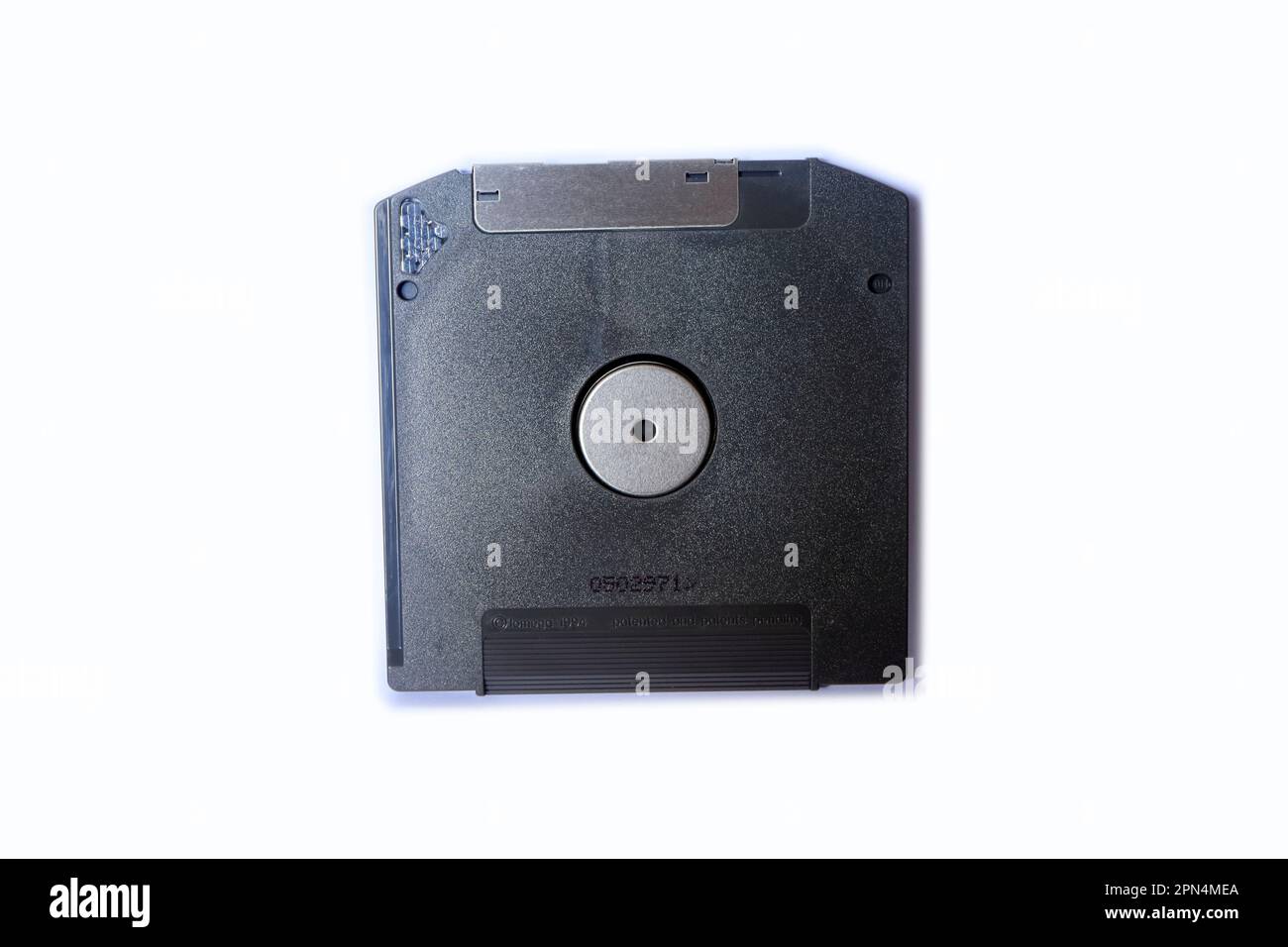 Iomega zip drive storage disk. accessories Stock Photo