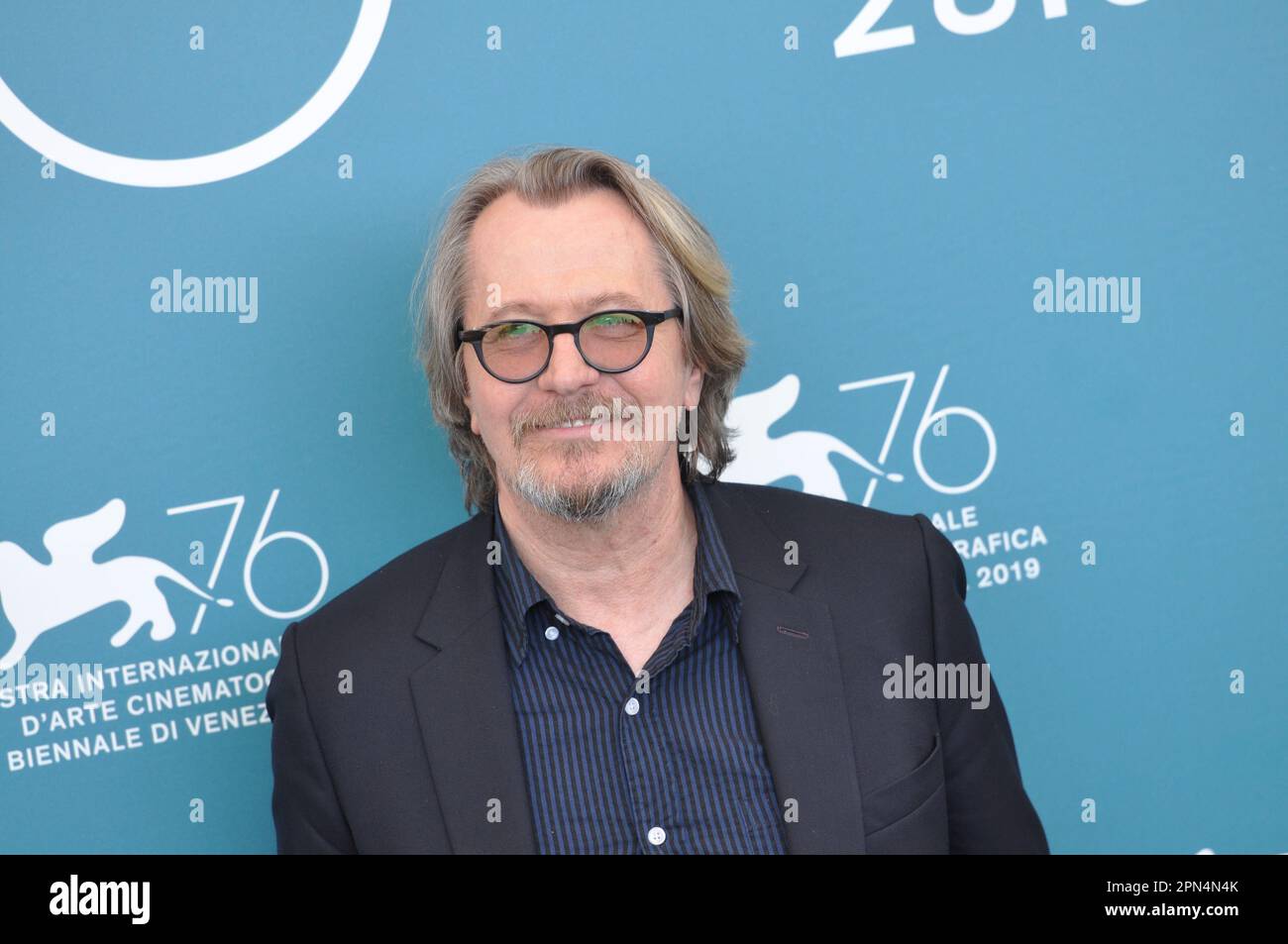 "The Laundromat" Gary Oldman photocall 2019 Venice Stock Photo Alamy