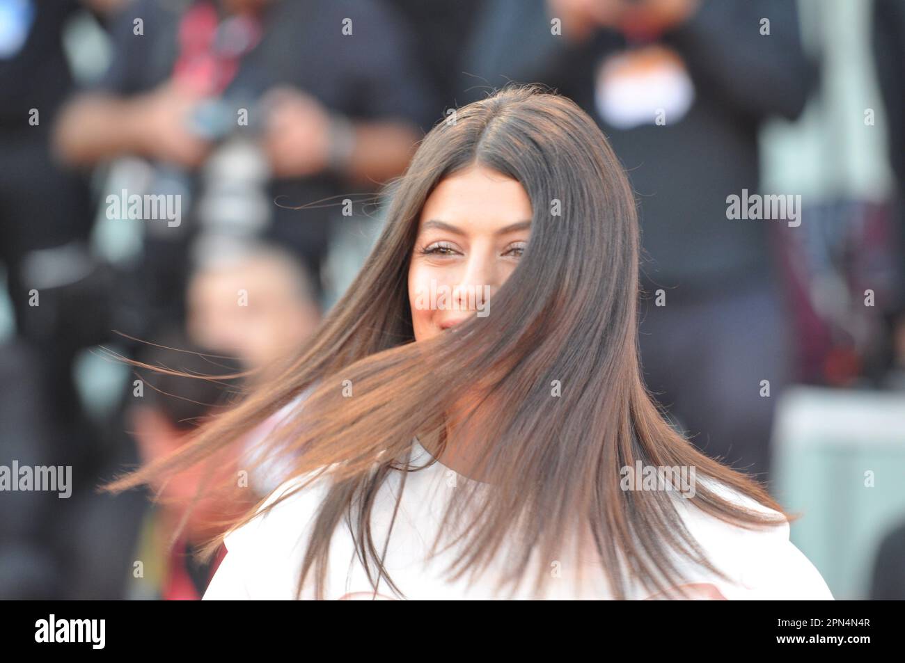 Alessandra Mastronardi red carpet Venezia 2019 Stock Photo - Alamy