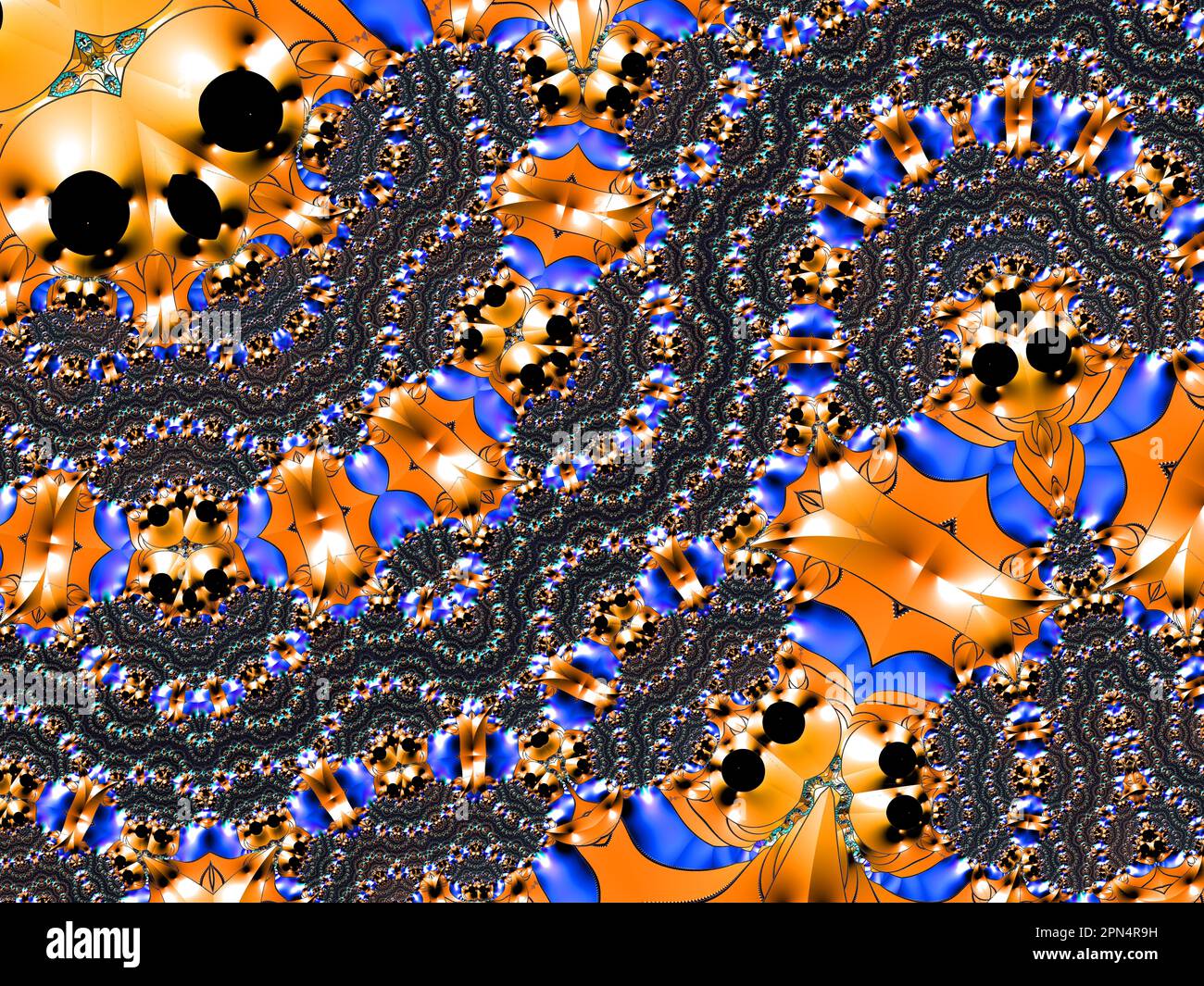 Fractal complex - Mandelbrot set detail, digital artwork for creative ...