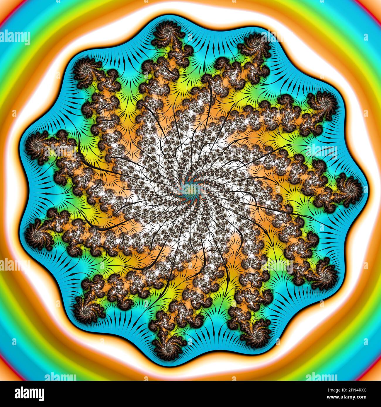 Fractal complex - Mandelbrot set detail, digital artwork for creative ...