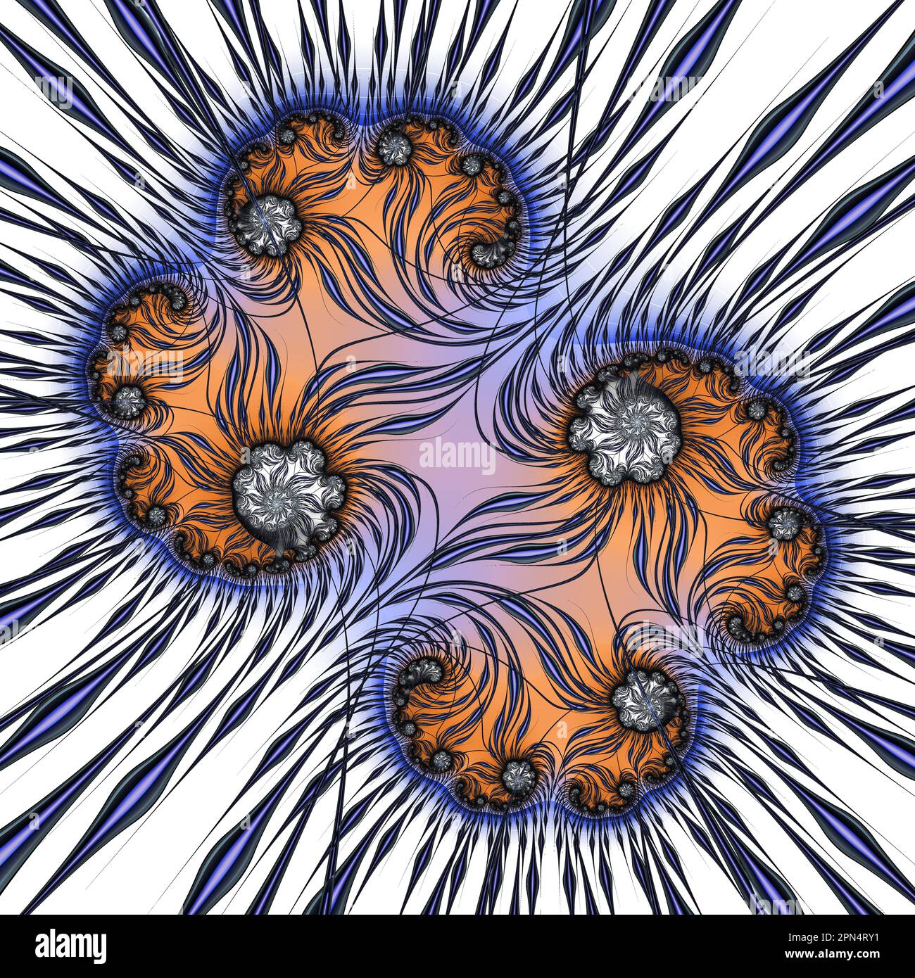 Fractal complex - Mandelbrot set detail, digital artwork for creative ...