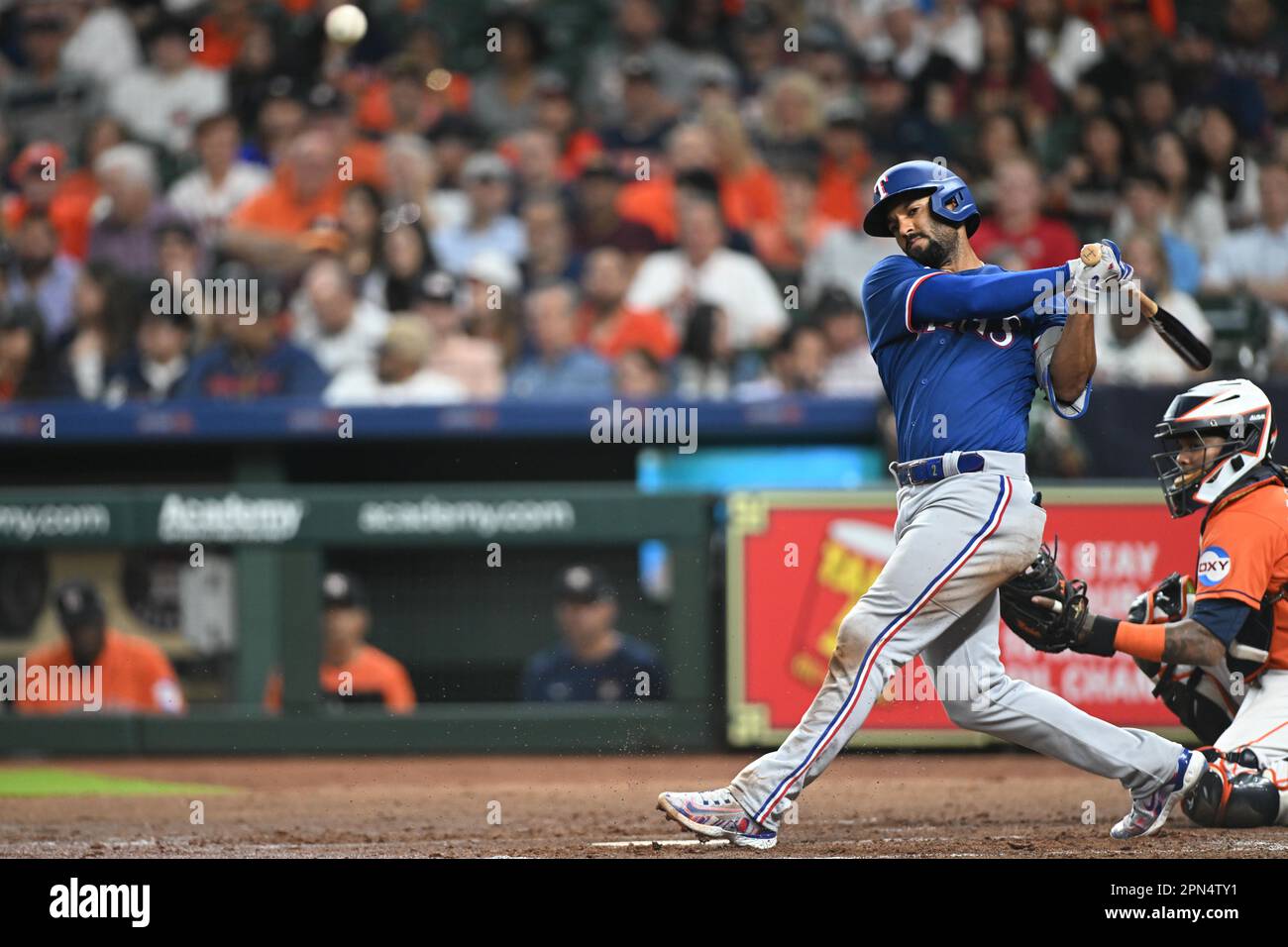 Marcus semien rangers hi-res stock photography and images - Alamy