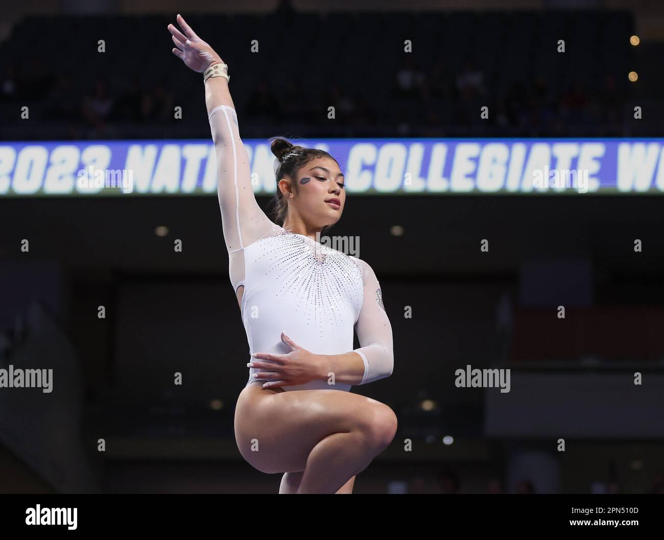 Fort Worth, TX, USA. 15th Apr, 2023. Florida's Kayla Dicello competes