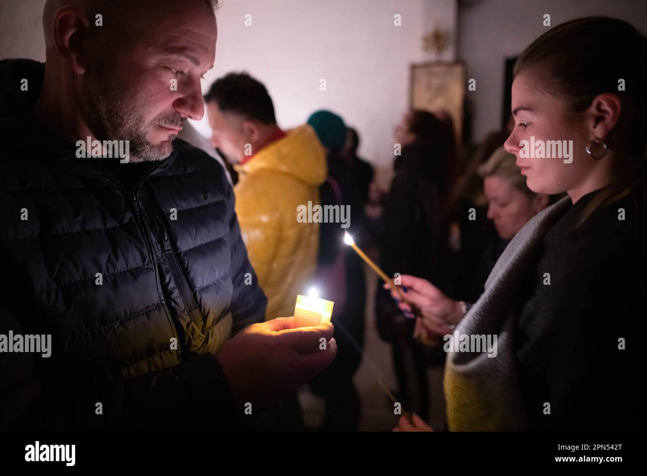 The rite of the sacred fire in rome hi-res stock photography and images ...