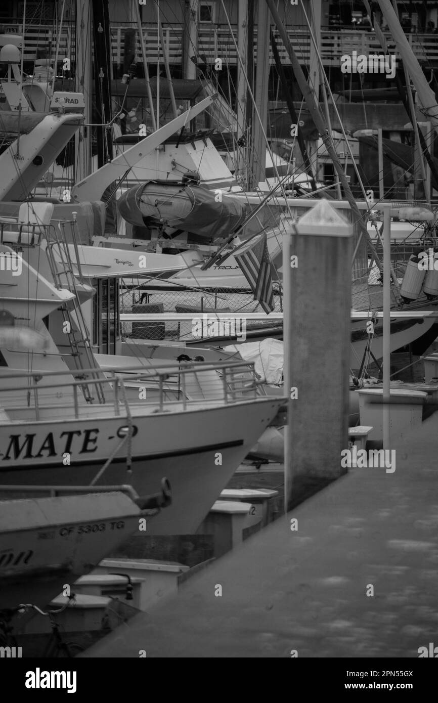 Downtown fishing Black and White Stock Photos & Images - Alamy