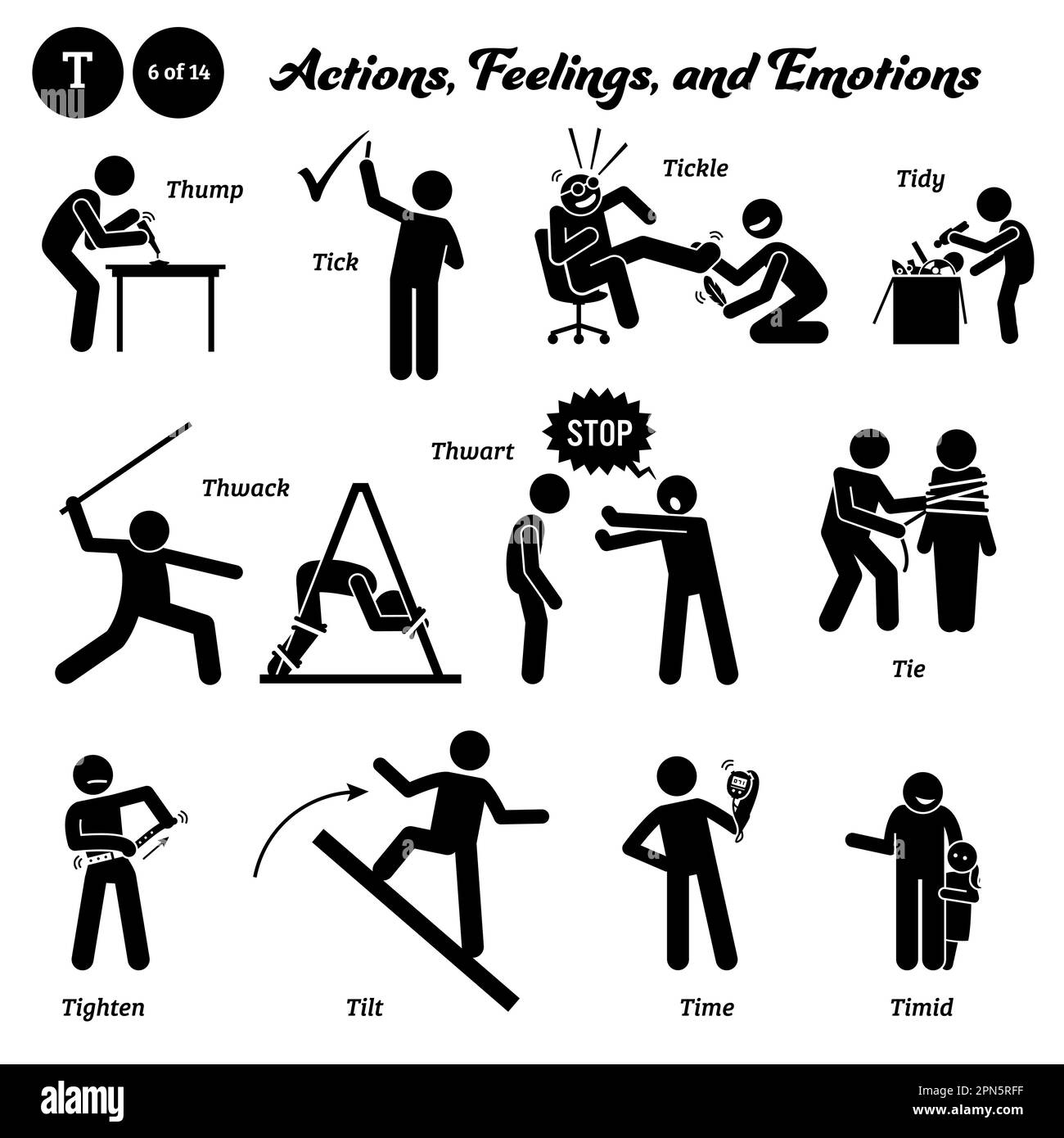 Human Action Poses Postures Stick Figure Pictogram Icons Stock Vector by  ©leremy 452070446