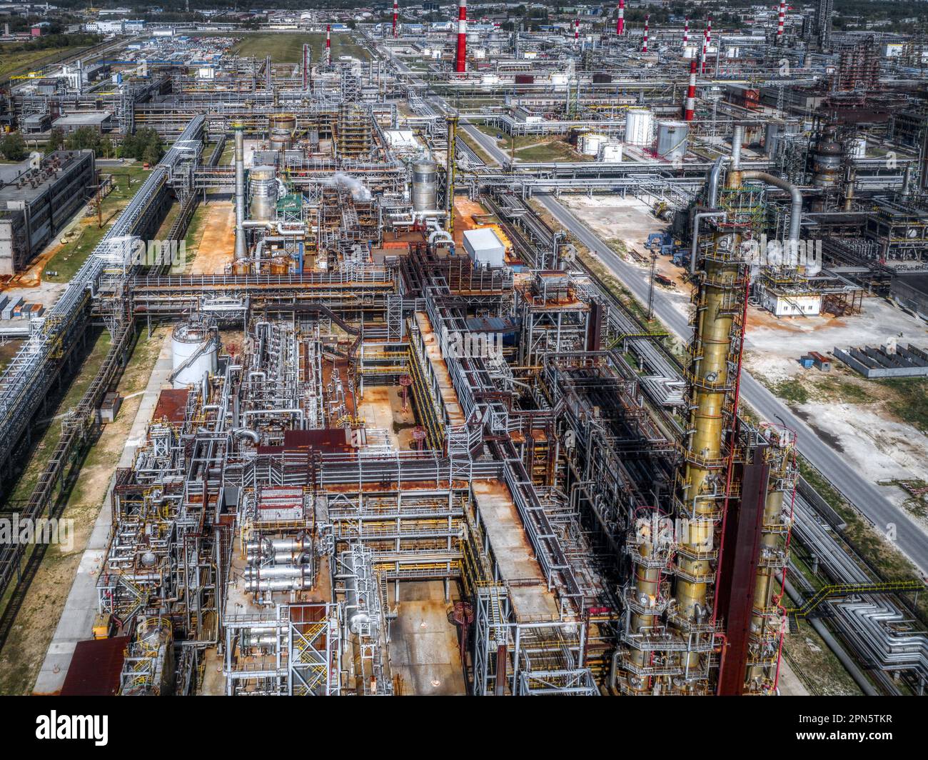 Tanks site for storage oil and petrochemical products Stock Photo Alamy