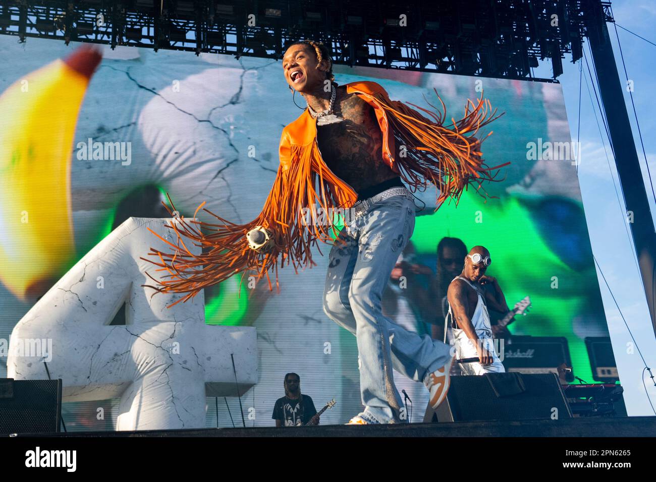 Swae Lee of Rae Sremmurd performs at the Coachella Music & Arts