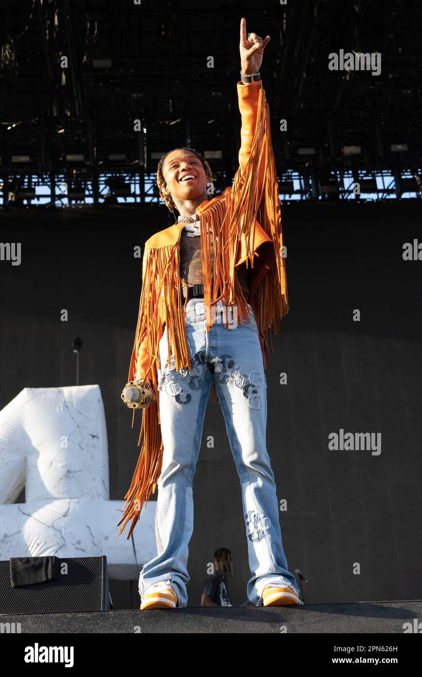 Swae Lee of Rae Sremmurd performs at the Coachella Music & Arts