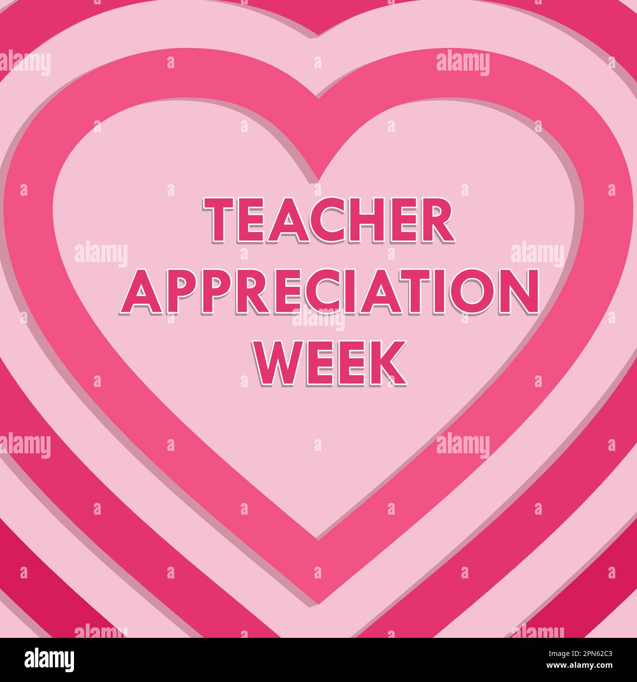 Teacher Appreciation Week in United States. Celebrated annual in May