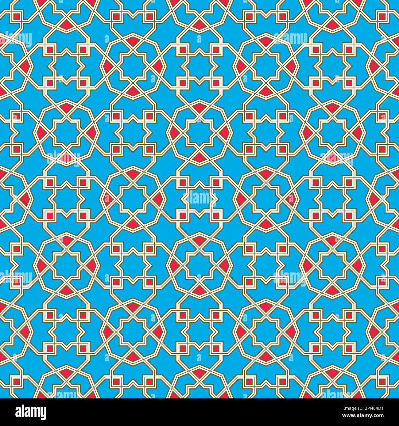 Seamless geometric ornament based on traditional islamic art. Great design for fabric,textile,cover,wrapping paper,background. Stock Vector