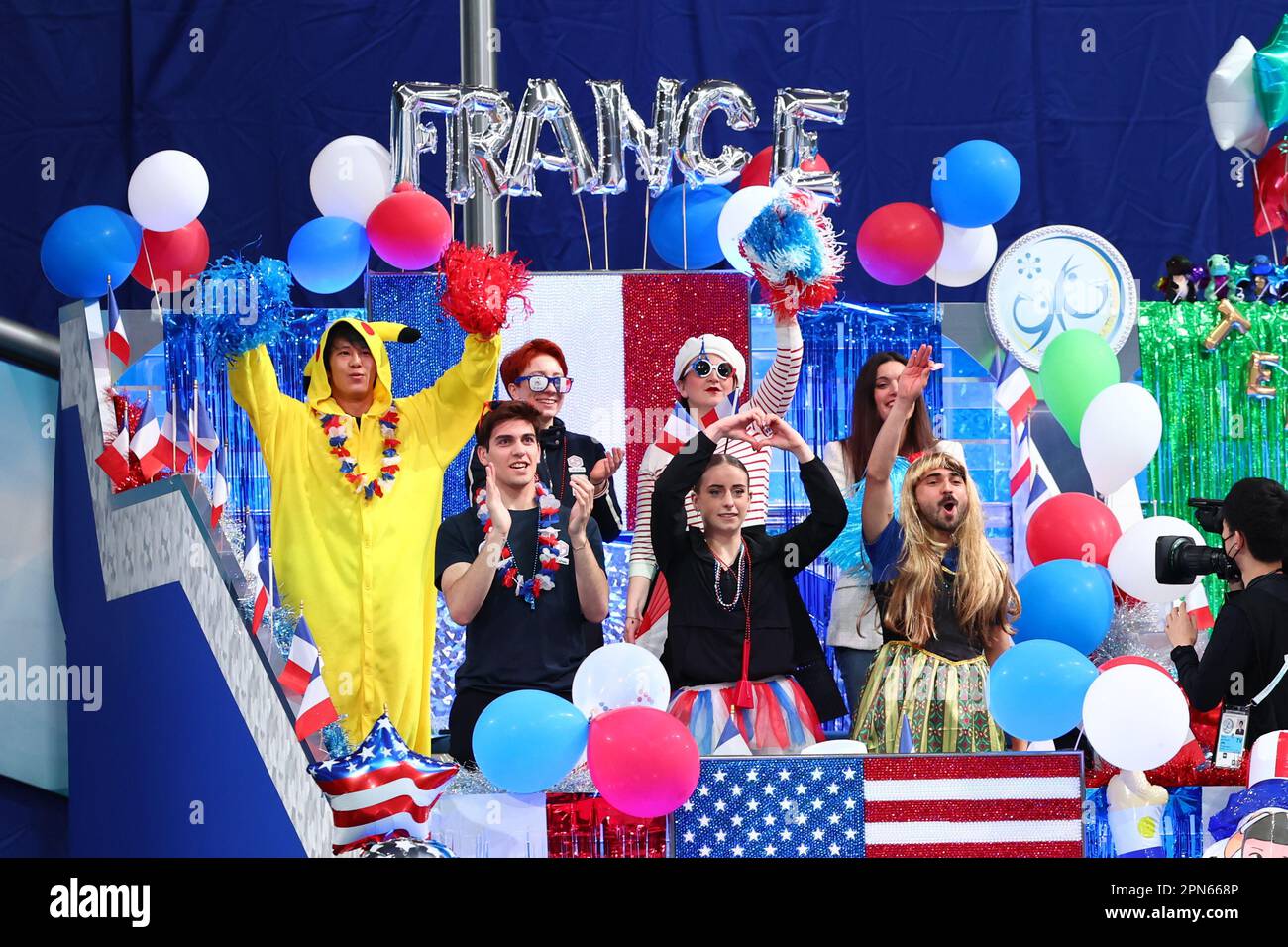 Tokyo, Japan. 14th Apr, 2023. France team group (FRA) Figure Skating