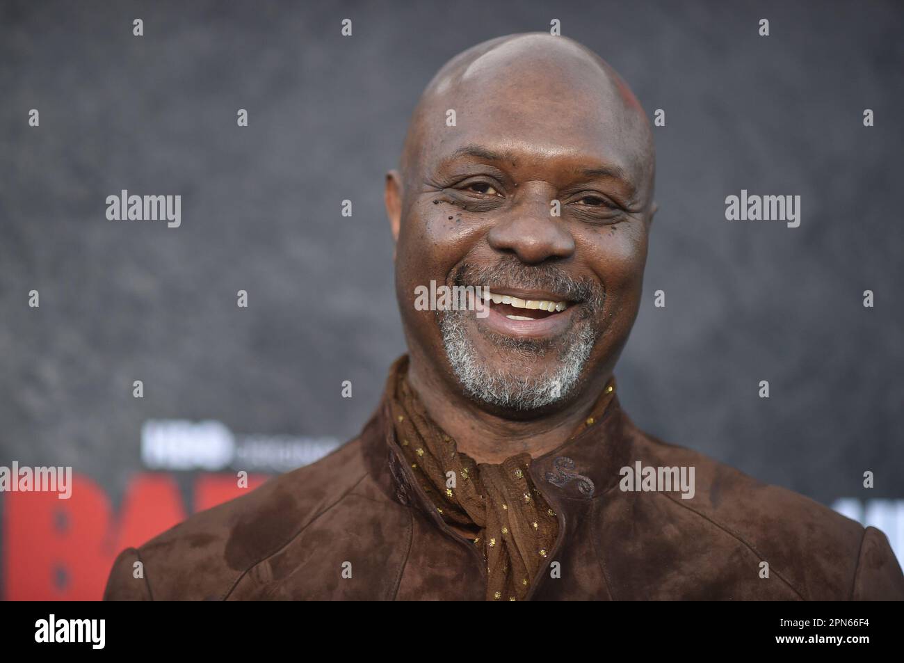 Robert Wisdom arrives at the season four premiere of 