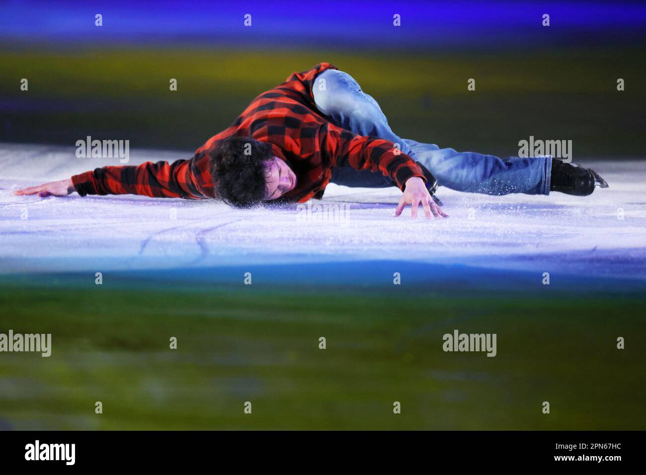 Tokyo, Japan. 16th Apr, 2023. Keegan Messing (CAN) Figure Skating ISU World Team Trophy in