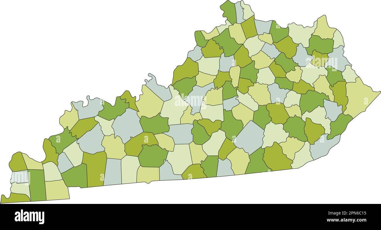 Kentucky Population Density Map