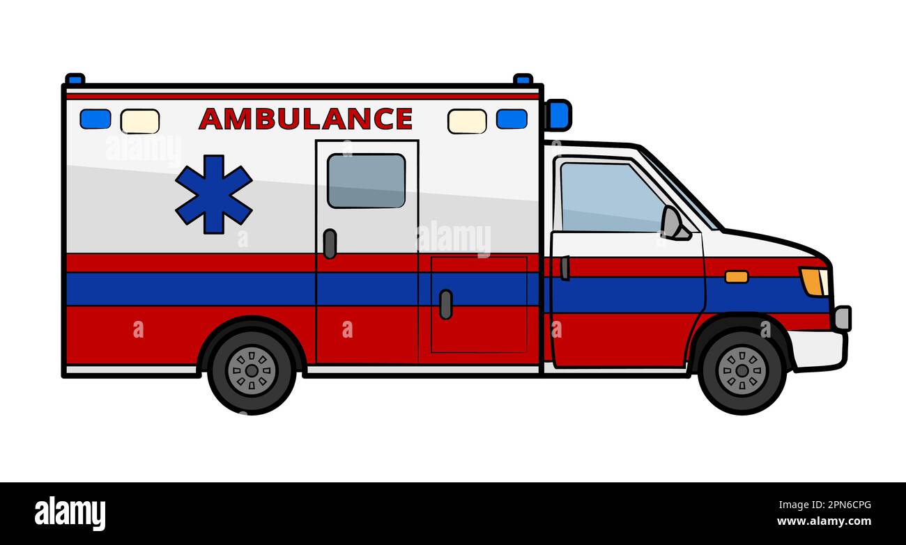 Ambulance truck - vector stock illustration Stock Vector Image & Art ...