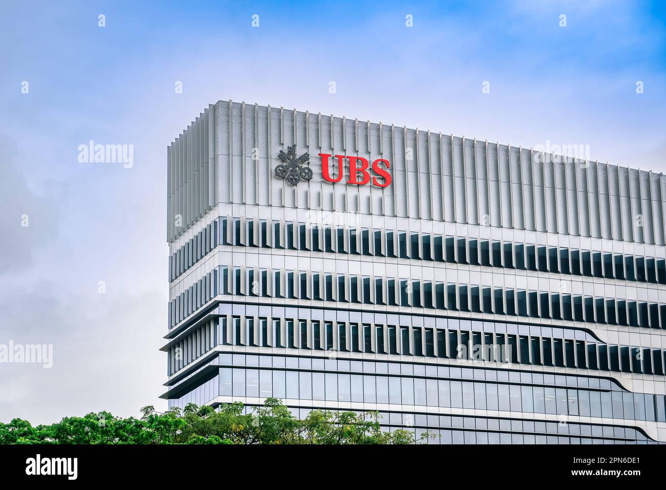 UBS Singapore is the sole tenant of the redeveloped Park Mall building