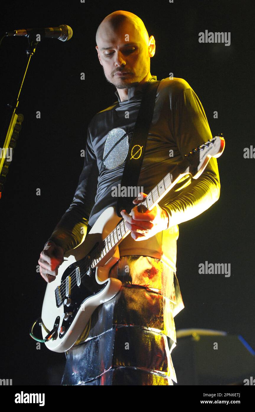 Milan Italy 02/02/2008 Billy Corgan singer and guitarist of the