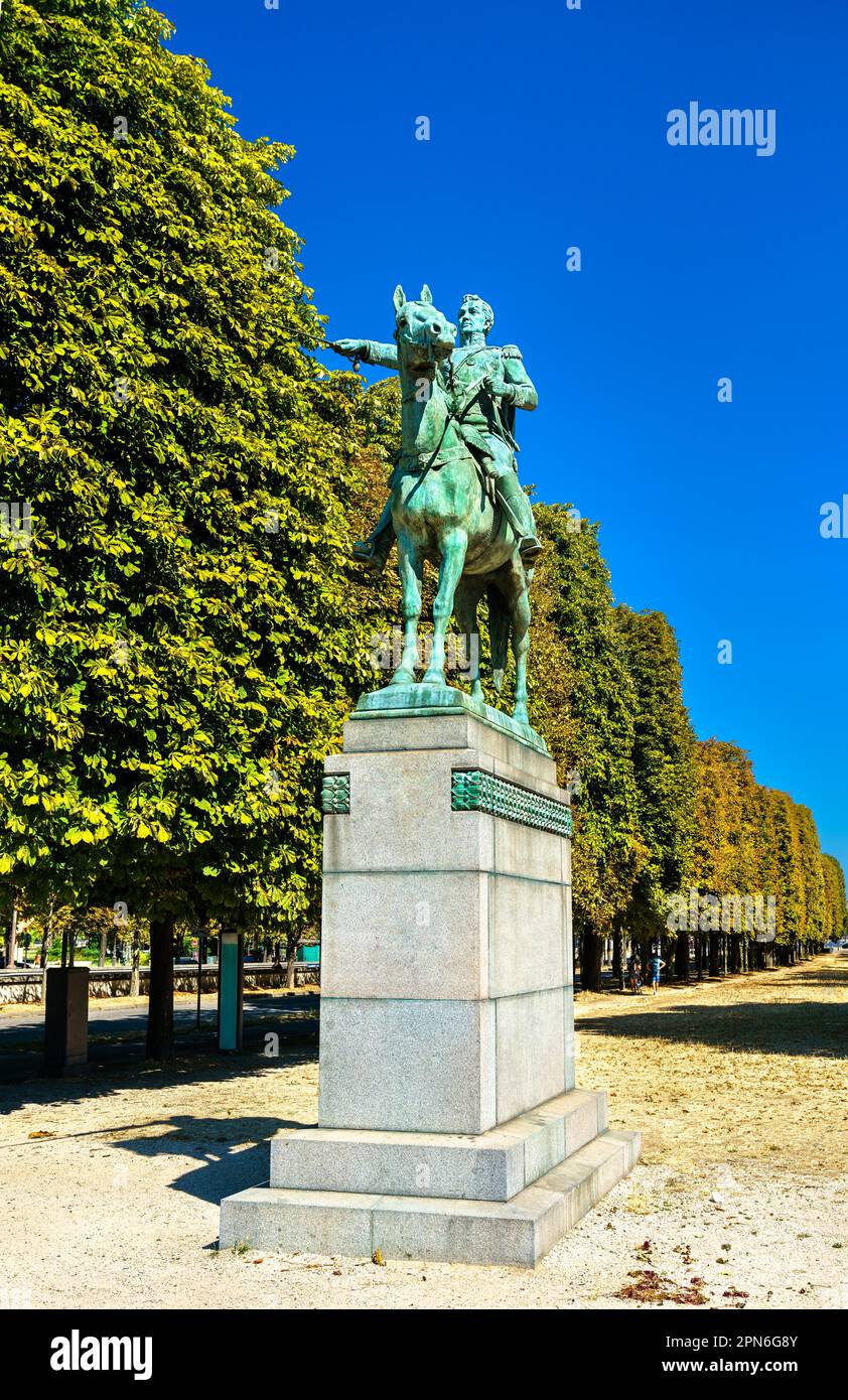 Monument to Simon Bolivar in Paris, France Stock Photo