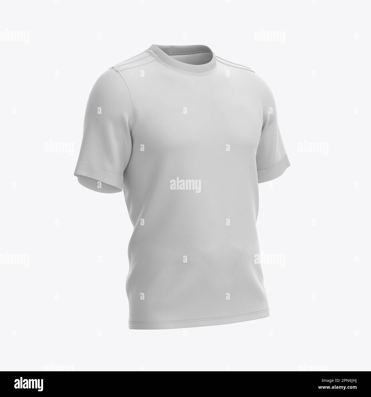 Men s Sports T-shirt Mockup. 3D render Stock Photo - Alamy