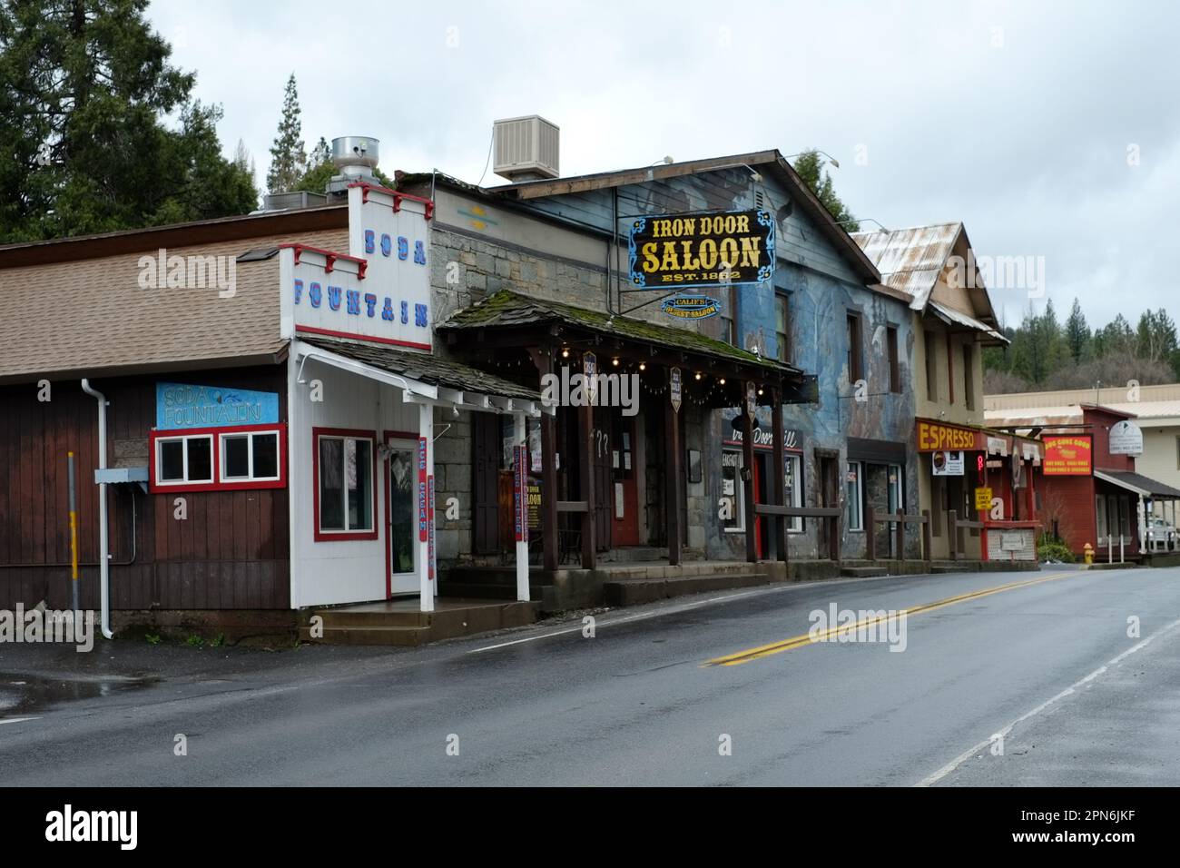 Iron door saloon yosemite america hires stock photography and images Alamy