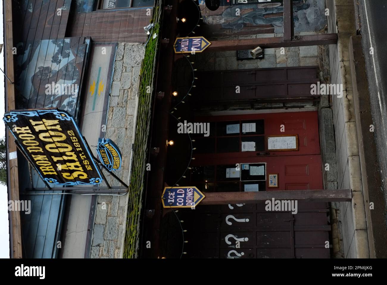 Iron door saloon yosemite america hires stock photography and images Alamy