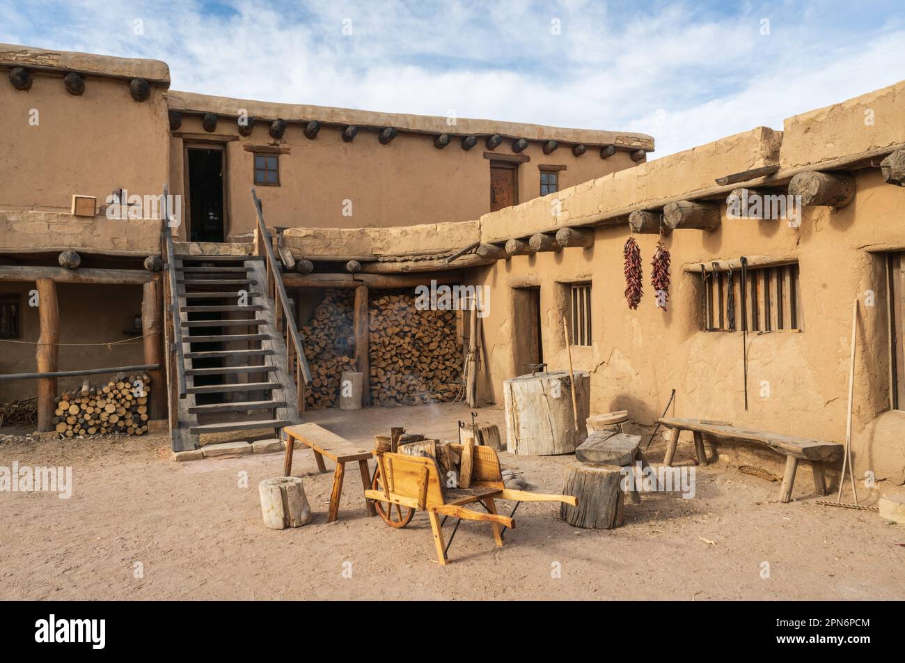 Bent's Old Fort National Historic Site in Colorado Stock Photo Alamy