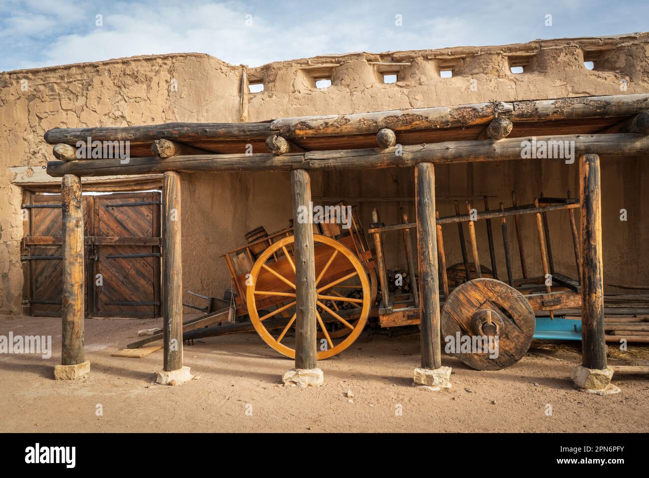 Bent's Old Fort National Historic Site in Colorado Stock Photo Alamy