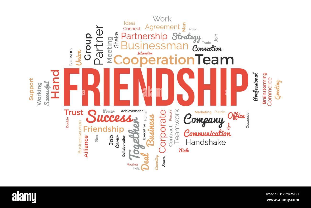 Word cloud background concept for Partnership. Business teamwork