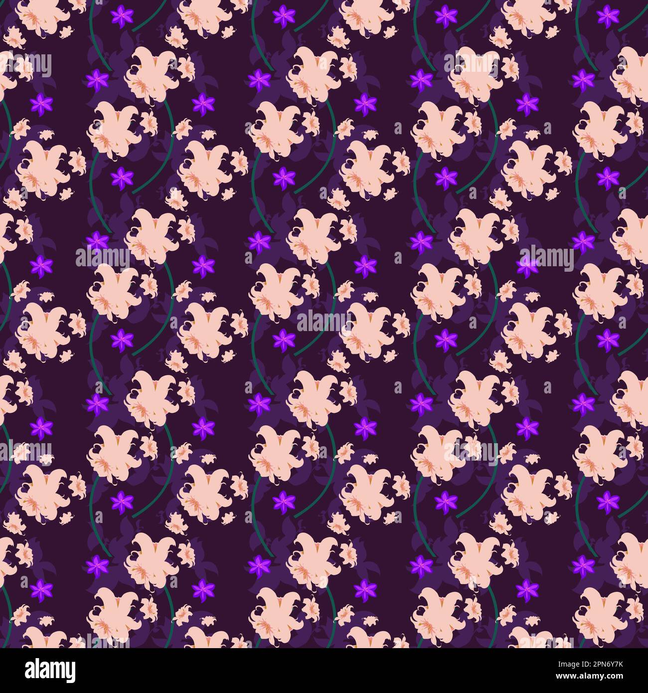 Mesmerizing floral pattern hi-res stock photography and images - Alamy