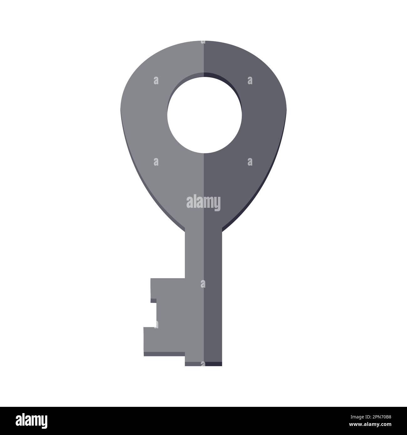 vintage padlock and key. secret or mystery. vector illustration Stock  Vector Image & Art - Alamy