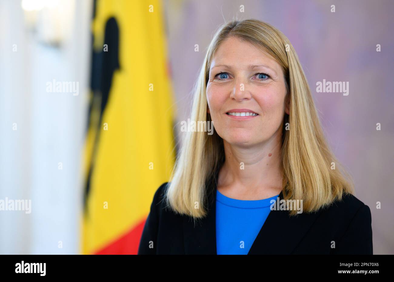 Berlin, Germany. 17th Apr, 2023. Miriam Meßling, new judge at the 