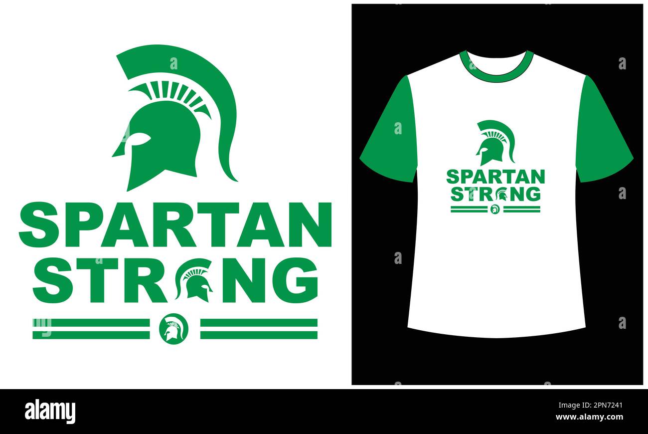 This is best t-shirt. this is typography spartan strong illustration t ...