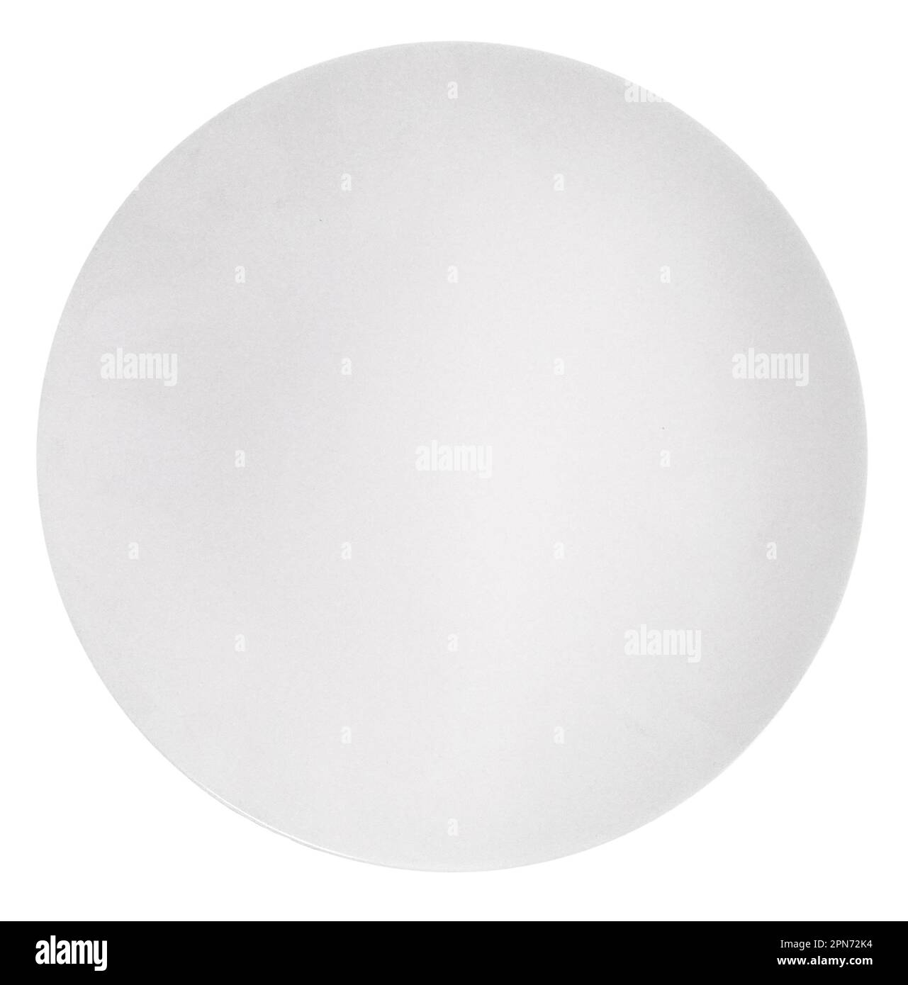 Empty plate isolated on white background Stock Photo - Alamy