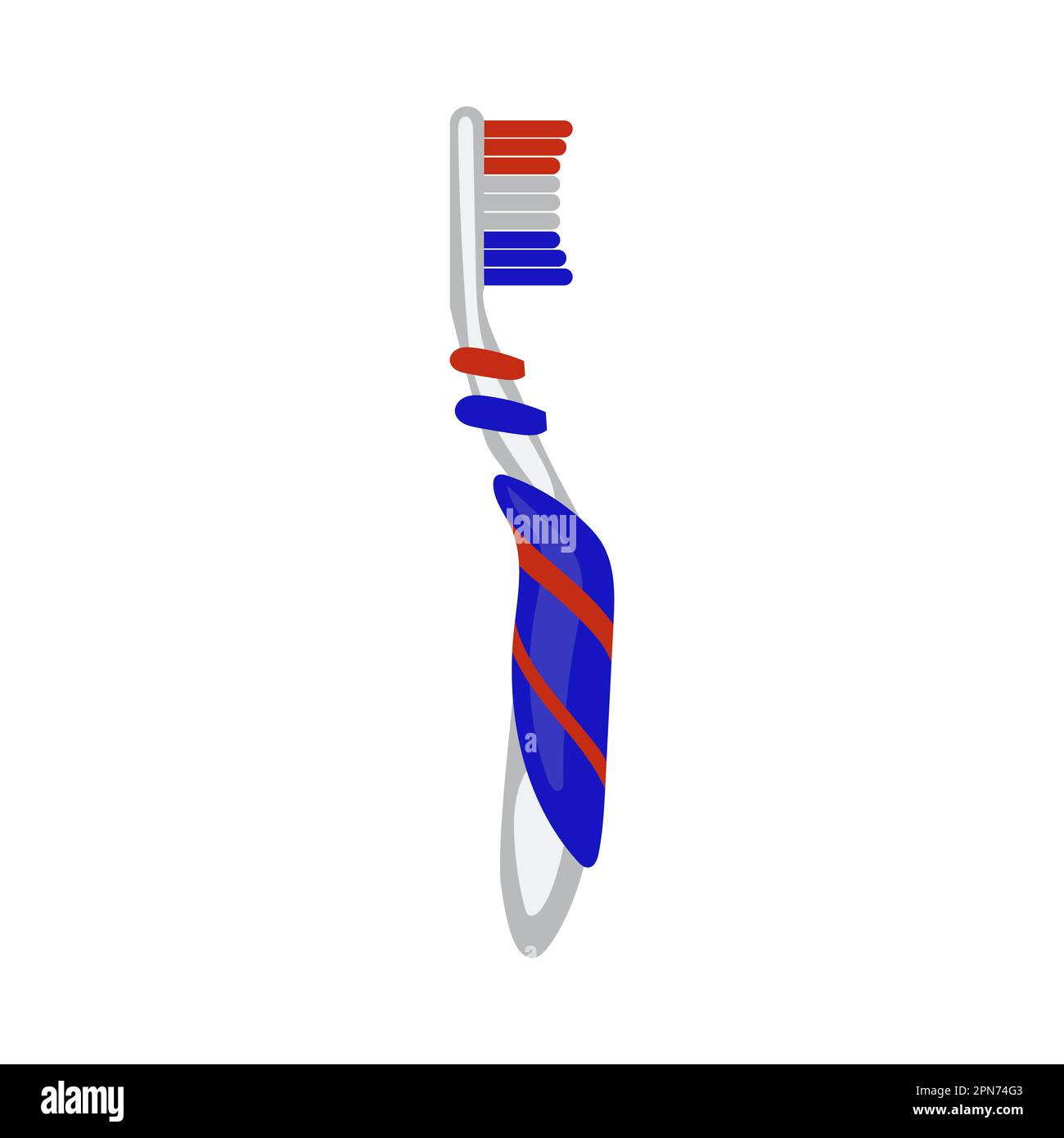 Colorful cartoon toothbrush illustration Stock Vector Image & Art - Alamy
