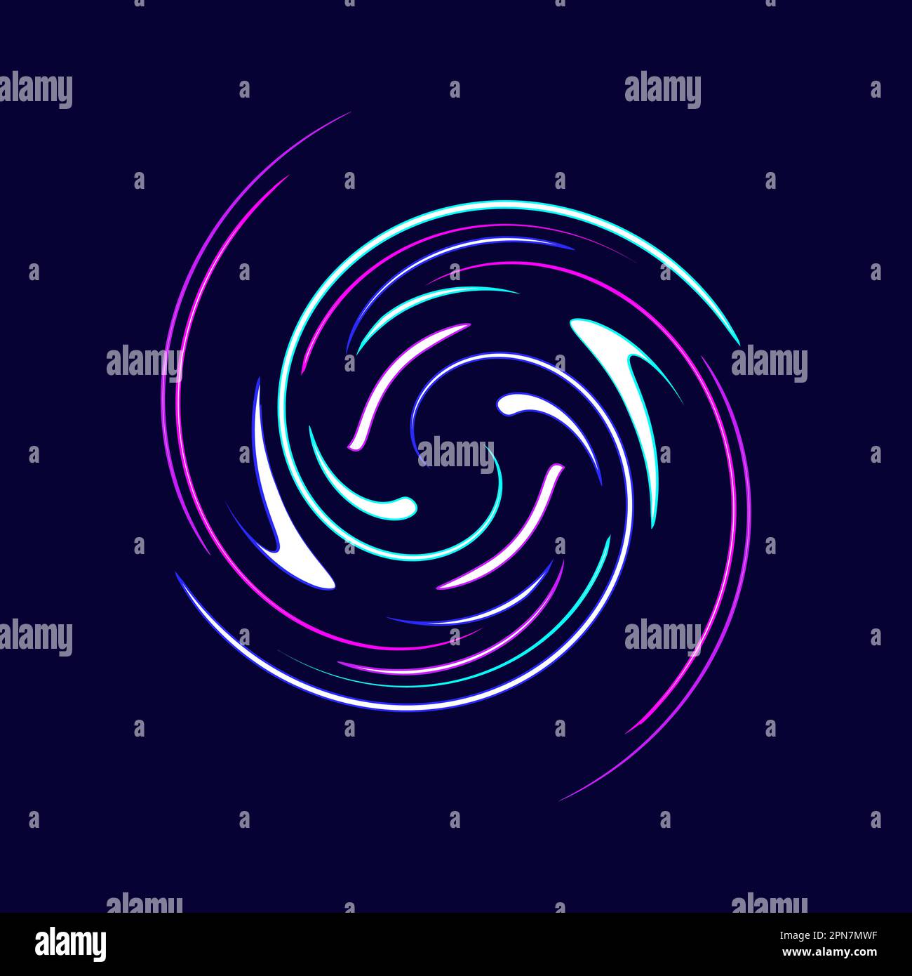 Neon whirl Abstract random spiral Glowing circle Bright colors swirl Neon whirl Abstract random spiral Glowing circle Bright colors swirl