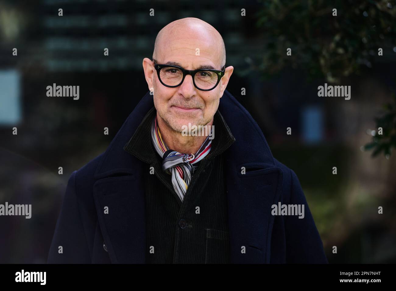 Acclaimed actor and film maker Stanley Tucci was in Fife, Scotland to present his directorial debut film to a sell-out crowd. Stock Photo