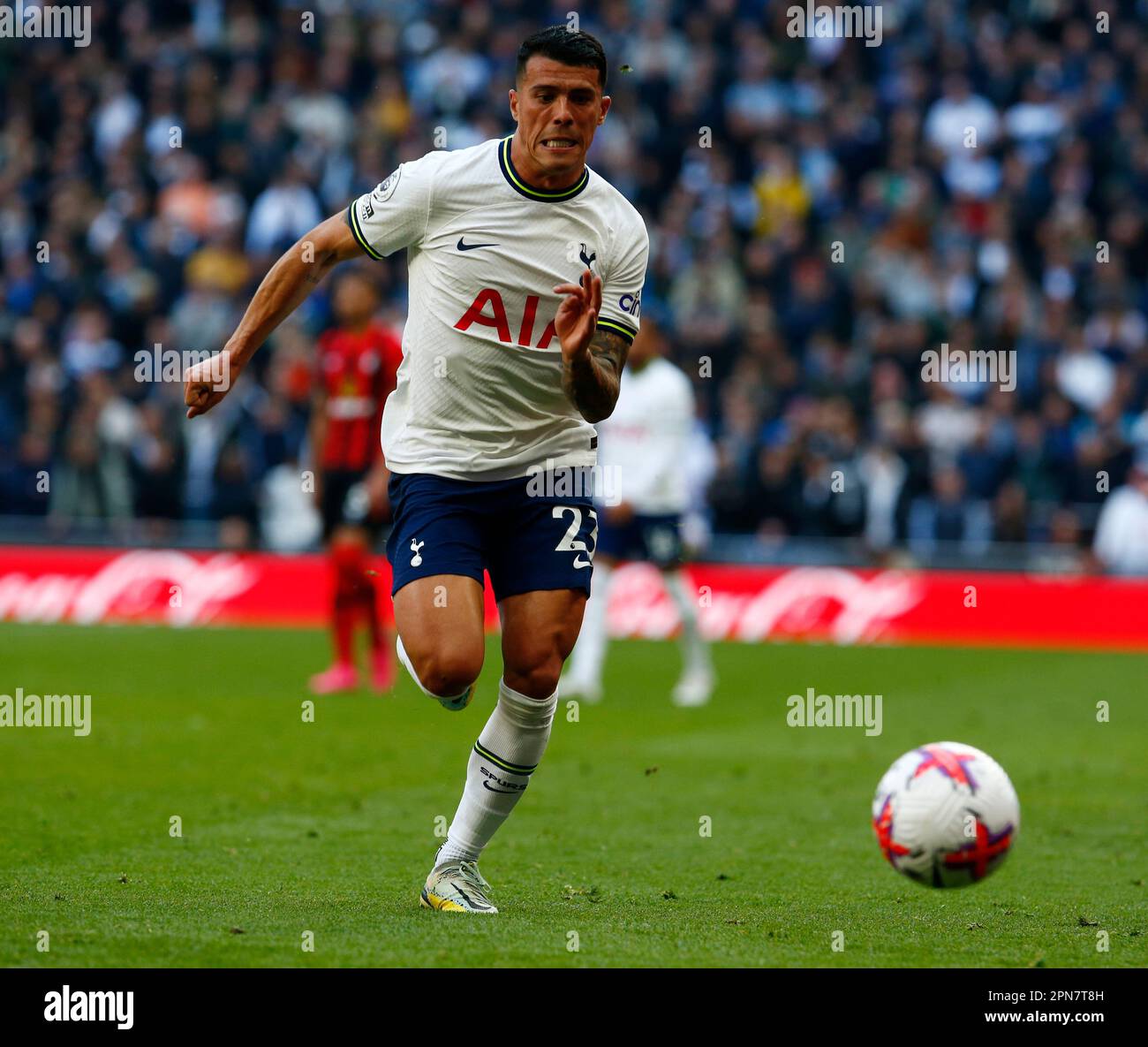 Tottenham Hotspur's Pedro Porro (on Loan From Sporting CP) During The ...