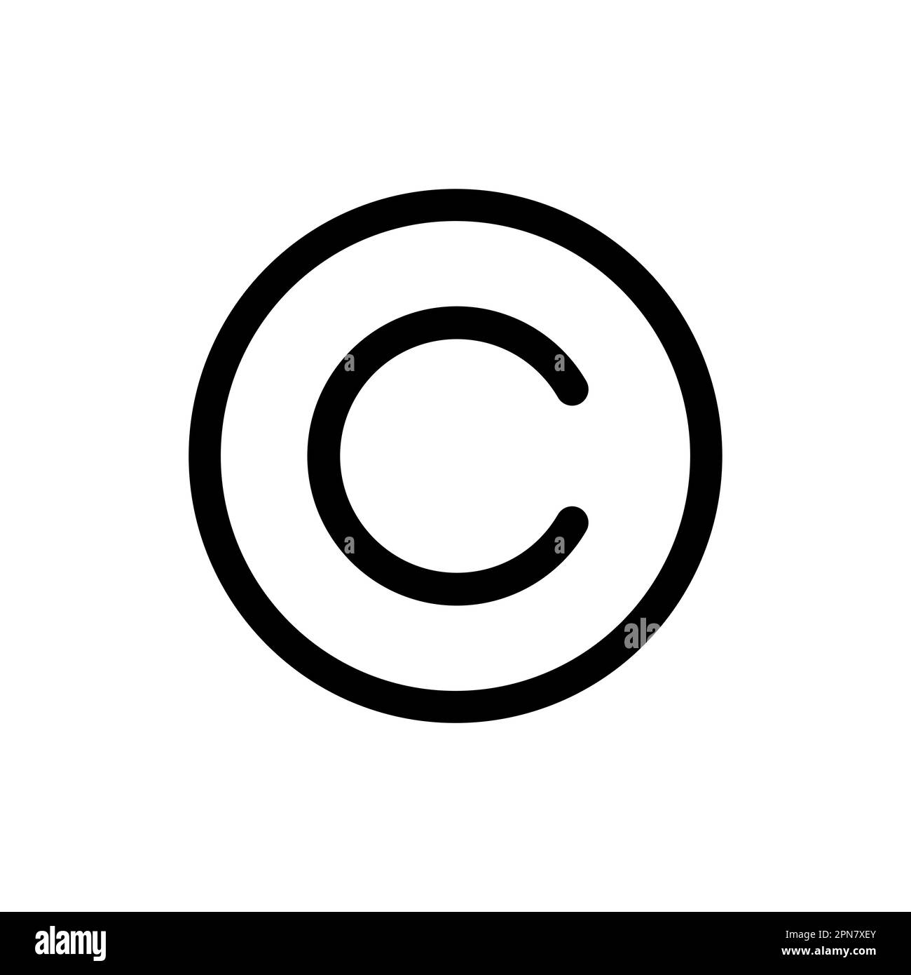 Copyright icon vector. copyright symbols Stock Vector Image & Art Alamy