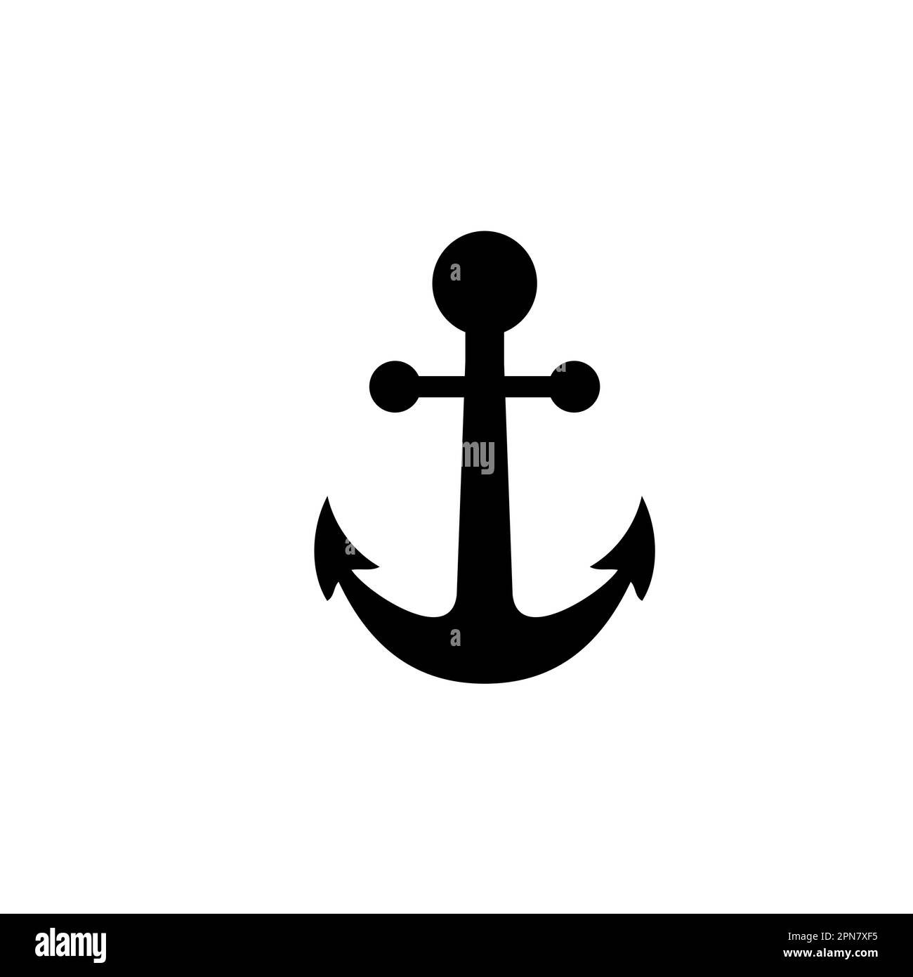 Anchor icon vector. Anchor symbol logo. Anchor marine icon Stock Vector ...