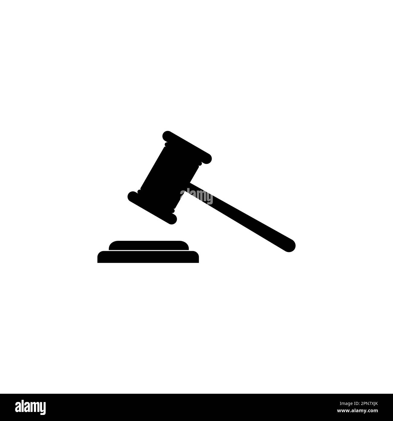 Gavel Icon Black