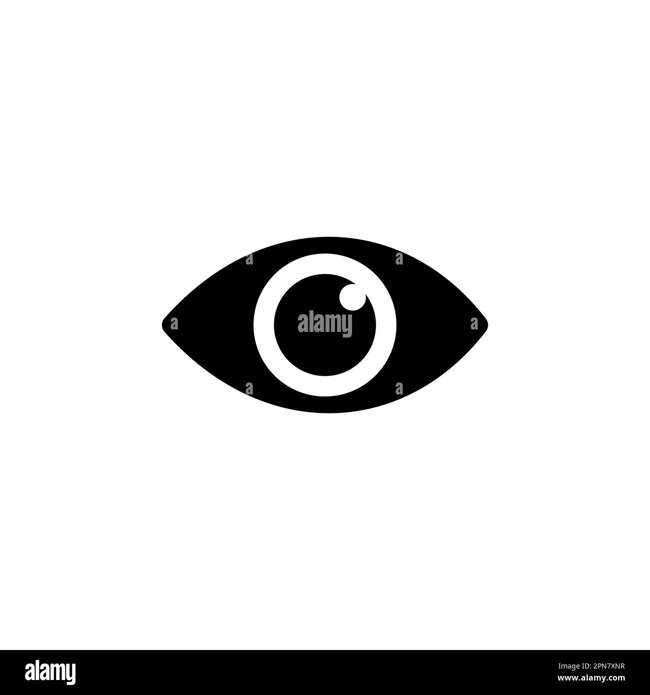 Eye icon vector. Eye vector icon. Look and Vision icon Stock Vector ...